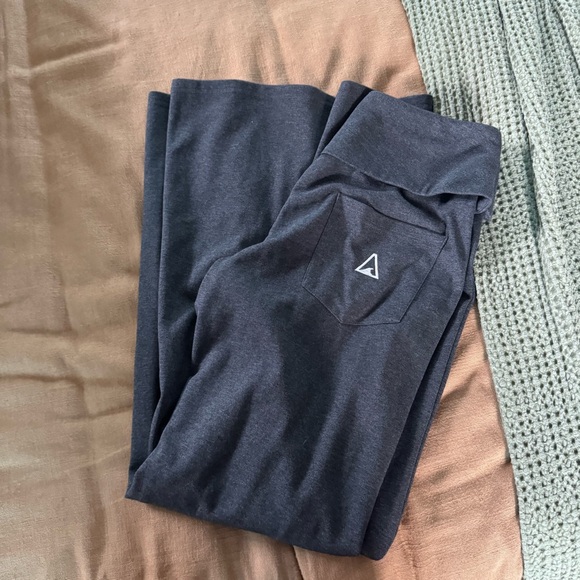 Tai Swim Gray Wide-Leg 100% cotton lounge pants - Picture 10 of 10